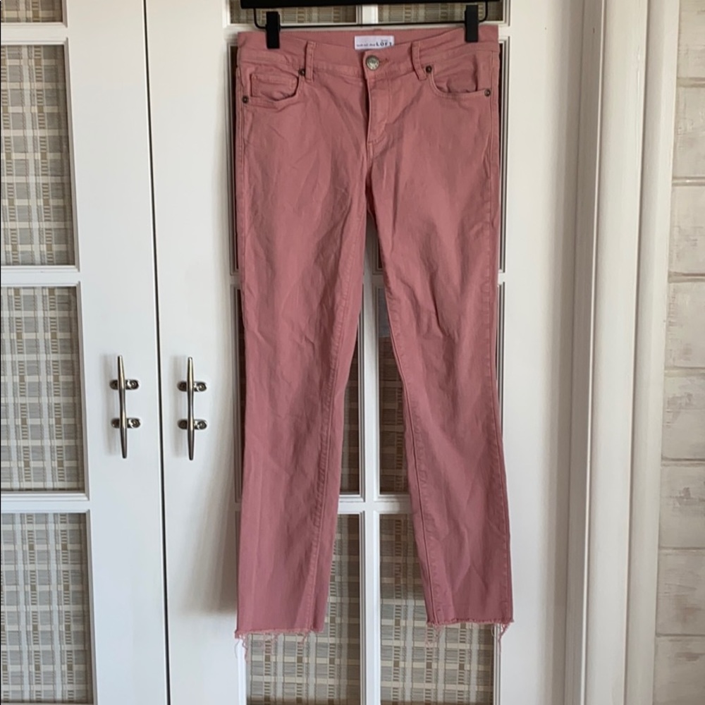 Loft crop jeans